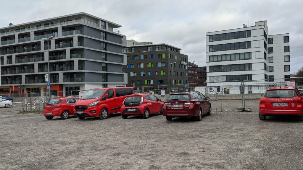 StadtMobil-Stellplatz Böblingen Flugfeld