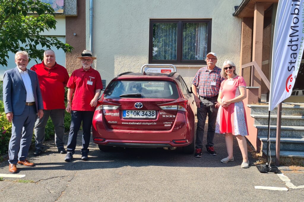 Stellplatz-Einweihung in Hirschlanden
